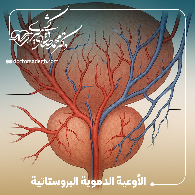 الأوعية الدموية البروستاتية